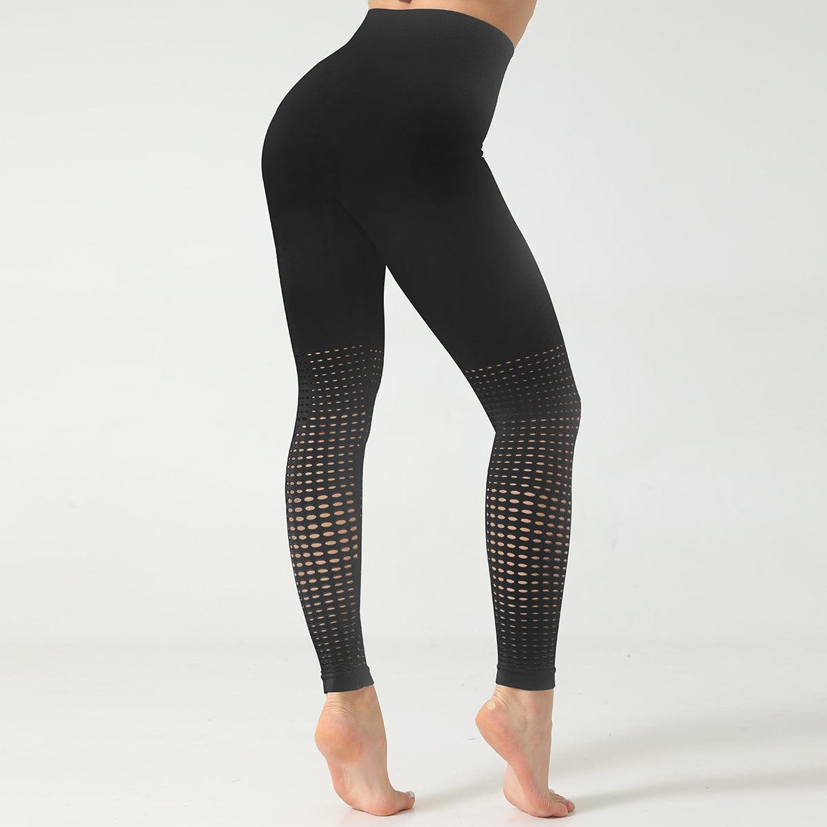 European And American Gradient Seamless Hollow Yoga Clothing Suit - JWHL FASHION