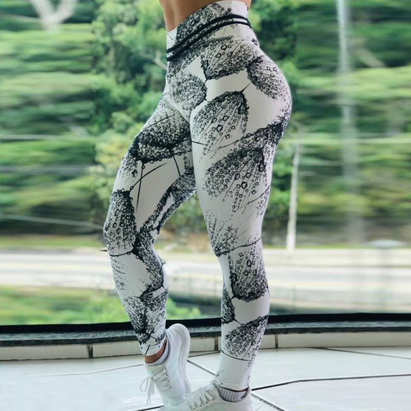 Feather Raindrop Sports Leggings - JWHL FASHION