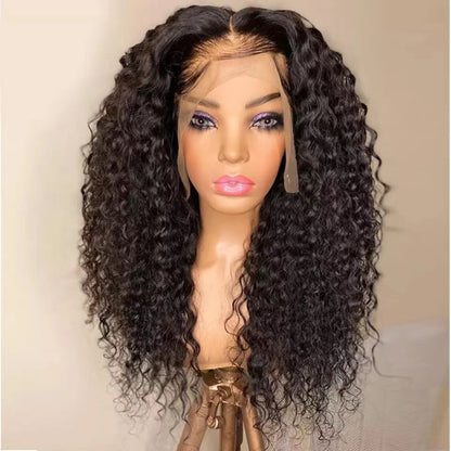 New Front Lace Mid-length Curly Hair Chemical Fiber Wig - JWHL FASHION