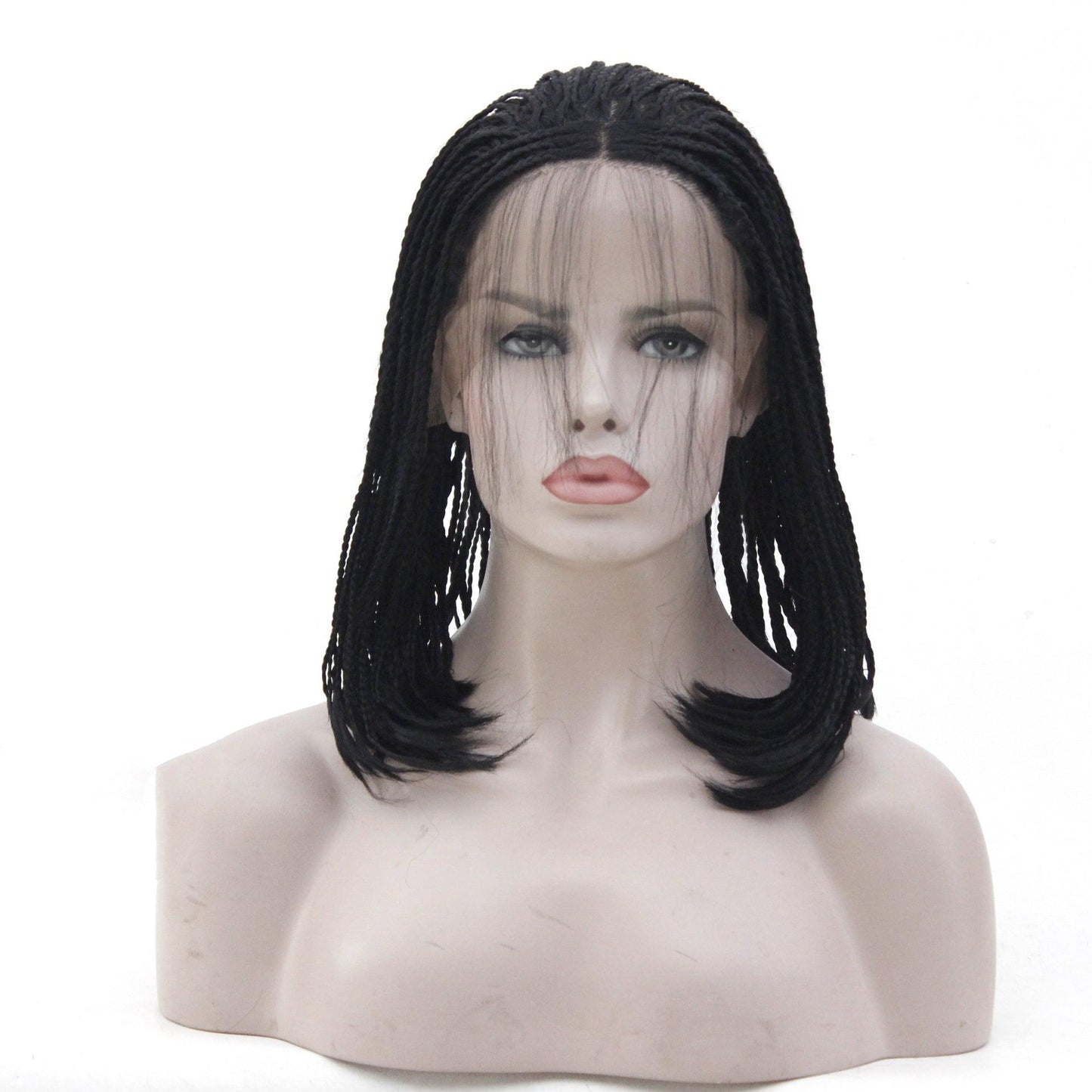 Front Lace 3-strand Braided wig - JWHL FASHION