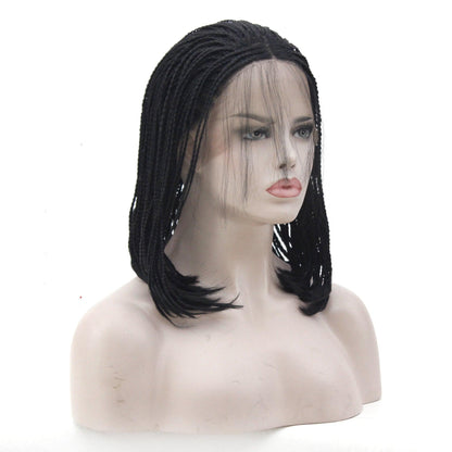 Front Lace 3-strand Braided wig - JWHL FASHION