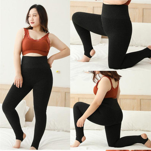 Outer Wear Stretch Thermal Cotton Women's Leggings - JWHL FASHION