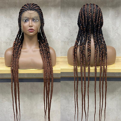 Stretch Mesh Chemical Fiber 9-Strand Braids Wig - JWHL FASHION