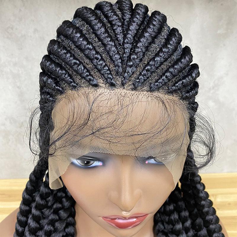 Stretch Mesh Chemical Fiber 9-Strand Braids Wig - JWHL FASHION